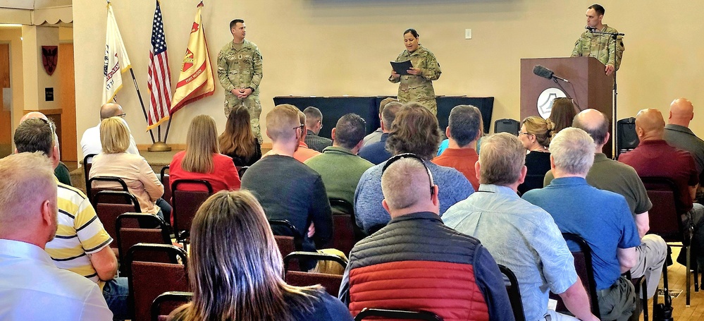 U.S. Army Garrison-Fort McCoy leaders hold April 2026 town hall meetings for installation workforce