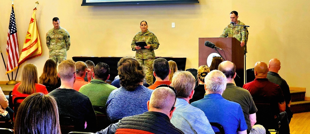 U.S. Army Garrison-Fort McCoy leaders hold April 2026 town hall meetings for installation workforce