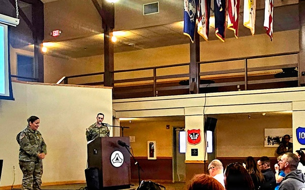 U.S. Army Garrison-Fort McCoy leaders hold April 2026 town hall meetings for installation workforce