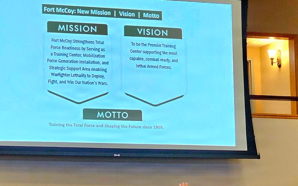 U.S. Army Garrison-Fort McCoy leaders hold April 2026 town hall meetings for installation workforce