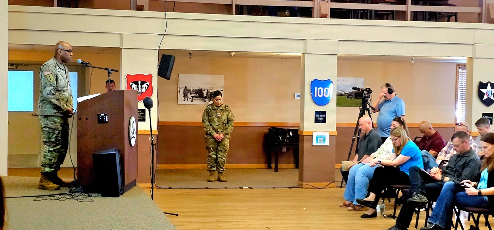 U.S. Army Garrison-Fort McCoy leaders hold April 2026 town hall meetings for installation workforce