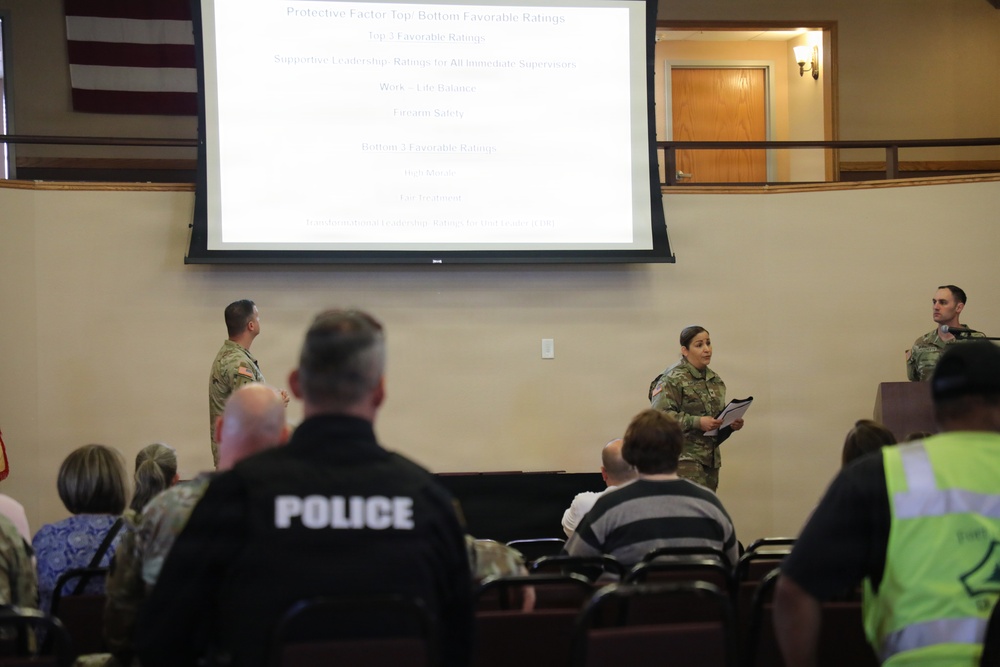 U.S. Army Garrison-Fort McCoy leaders hold April 2026 town hall meetings for installation workforce