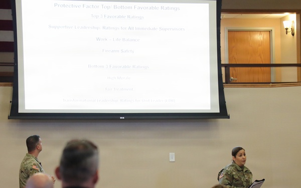 U.S. Army Garrison-Fort McCoy leaders hold April 2026 town hall meetings for installation workforce