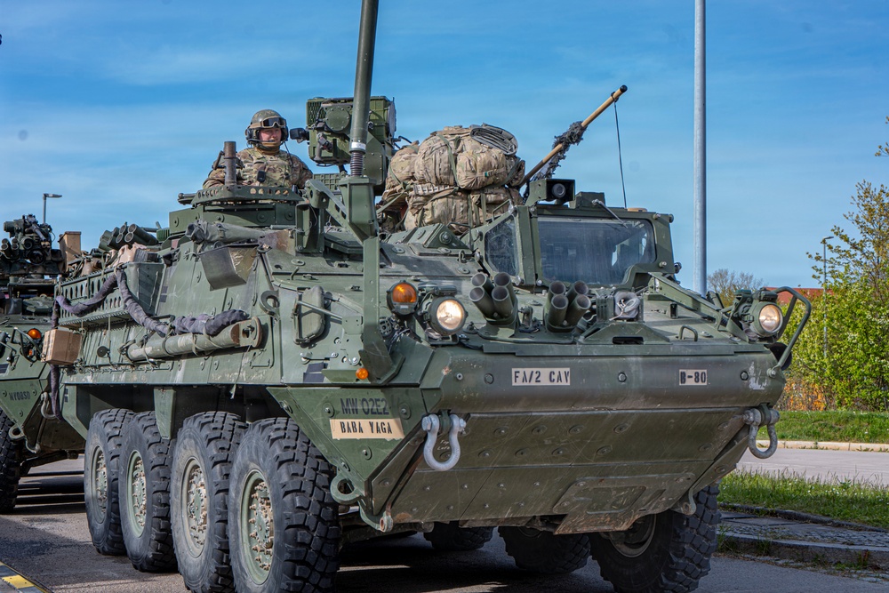 2d Cavalry Regiment conducts convoy operations during Sword 26