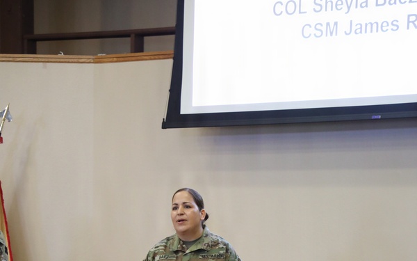 U.S. Army Garrison-Fort McCoy leaders hold April 2026 town hall meetings for installation workforce