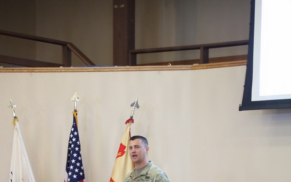 U.S. Army Garrison-Fort McCoy leaders hold April 2026 town hall meetings for installation workforce