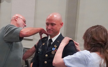 LANG commissions six new officers during ceremony at Camp Beauregard