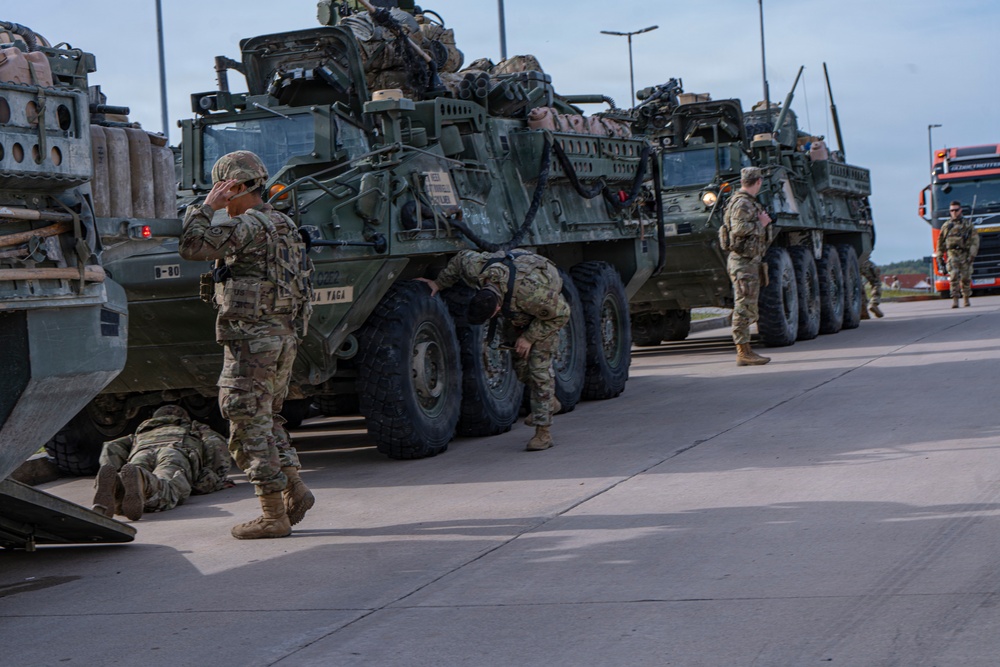 2d Cavalry Regiment conducts convoy operations during Sword 26