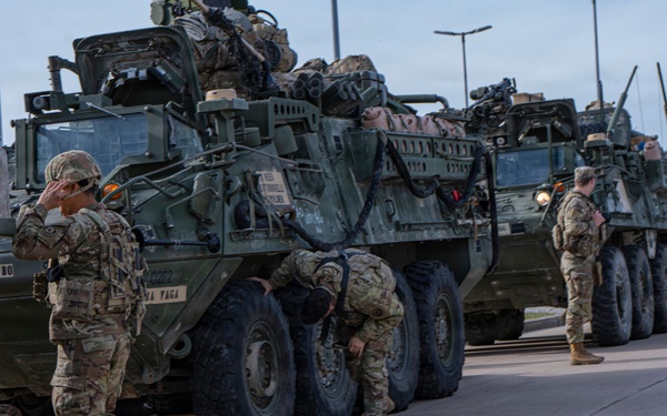 2d Cavalry Regiment conducts convoy operations during Sword 26