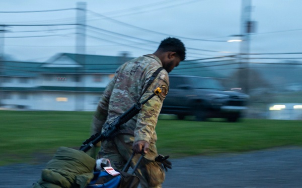 JBA Airmen train across expeditionary operations during Bivouac exercise