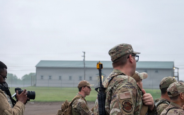 JBA Airmen train across expeditionary operations during Bivouac exercise