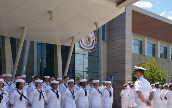 Navy Medicine Readiness and Training Command Annapolis Conducts Uniform Inspection