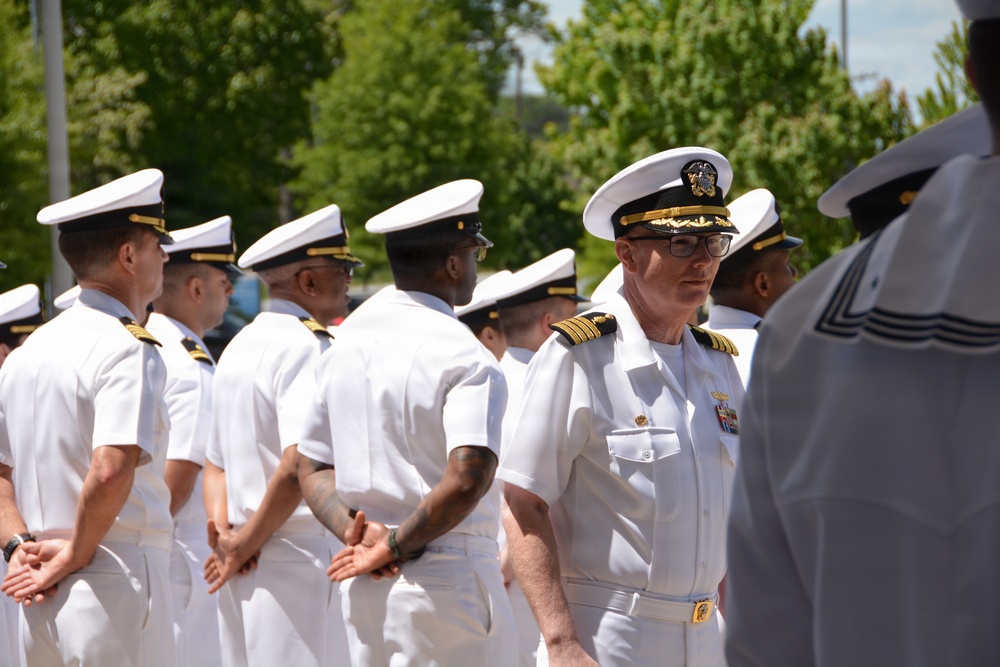 Navy Medicine Readiness and Training Command Annapolis Conducts Uniform Inspection