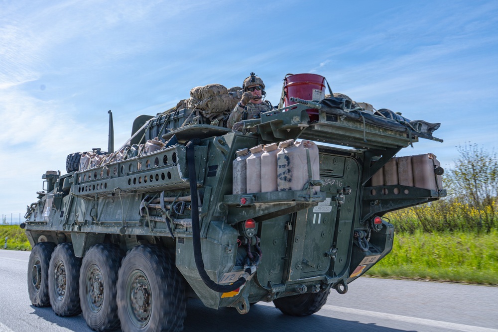 2d Cavalry Regiment continues convoy operations during Sword 26