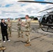 Oregon State House Representative April Dobson visits Oregon Citizen-Soldiers during their annual training in California