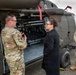 Oregon State House Representative April Dobson visits Oregon Citizen-Soldiers during their annual training in California