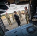 Oregon State House Representative April Dobson visits Oregon Citizen-Soldiers during their annual training in California