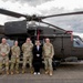 Oregon State House Representative April Dobson visits Oregon Citizen-Soldiers during their annual training in California