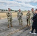 Oregon State House Representative April Dobson visits Oregon Citizen-Soldiers during their annual training in California