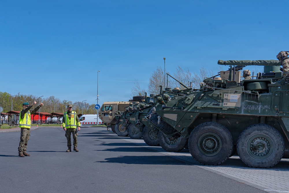 2d Cavalry Regiment continues convoy operations during Sword 26