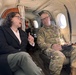 Oregon State House Representative April Dobson visits Oregon Citizen-Soldiers during their annual training in California