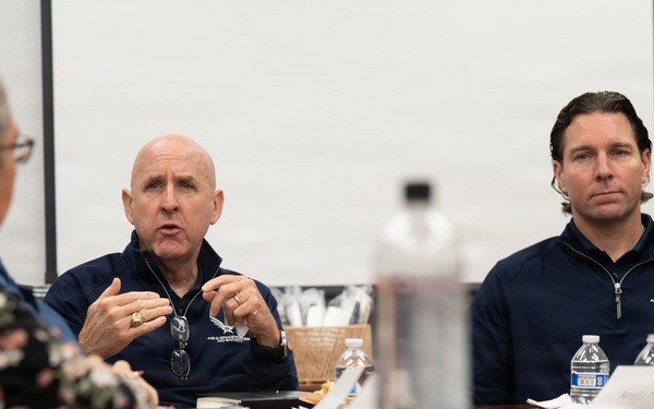 AFAS leadership visits Davis-Monthan community leaders