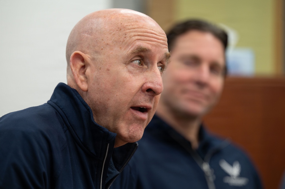 AFAS leadership visits Davis-Monthan community leaders