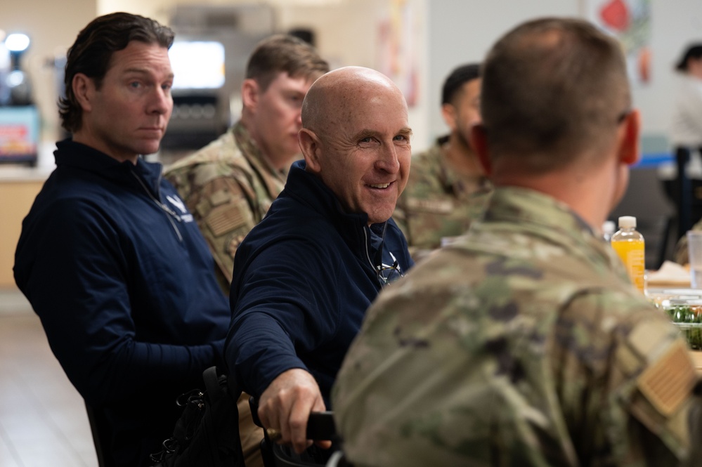 AFAS leadership visits Davis-Monthan community leaders