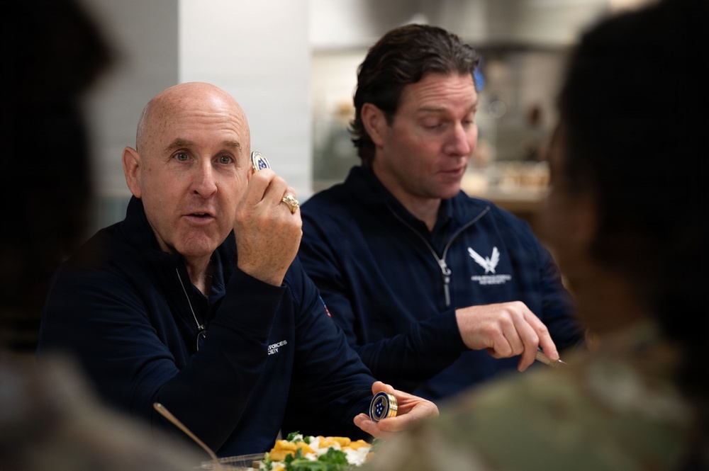AFAS leadership visits Davis-Monthan community leaders