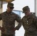 U.S. Army soldiers Shearer and Lee confer during military operations