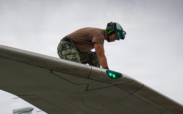 VP-26 Tridents Conduct Routine Maintenance on P-8A Poseidon