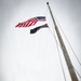 Marines and Japanese Base Security Forces raise the Colors at Camp Foster
