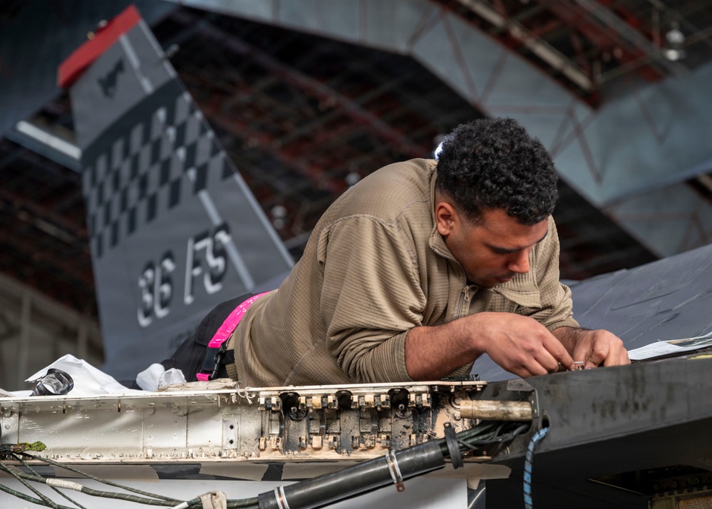36th FGS Airmen perform F-16 maintenance during RF-A 26-1
