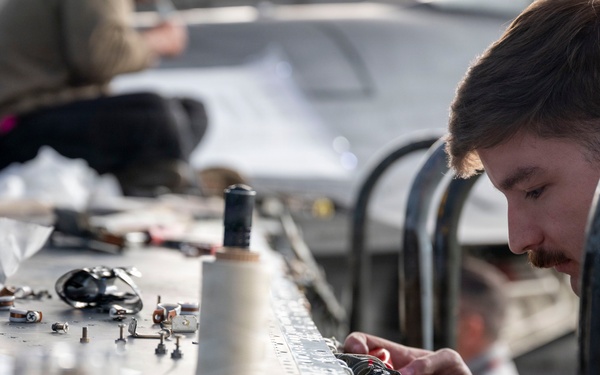 36th FGS Airmen perform F-16 maintenance during RF-A 26-1