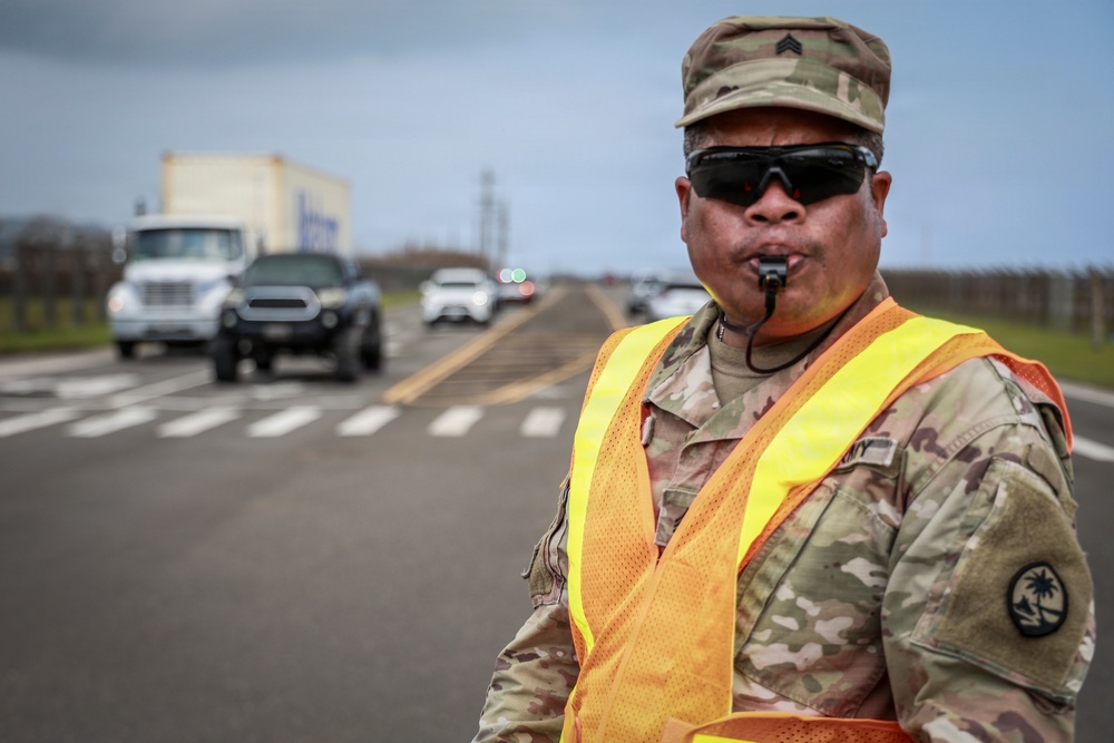 Guam Guard responds to Typhoon Sinlaku