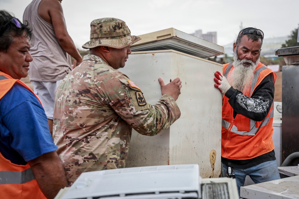 Guam Guard responds to Typhoon Sinlaku