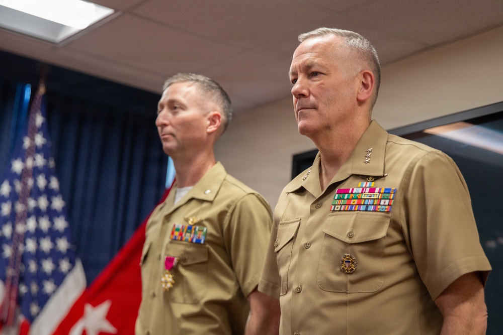 Lt. Col. Christopher A. Tchinski Retirement Ceremony