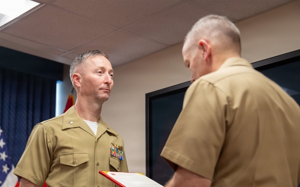 Lt. Col. Christopher A. Tchinski Retirement Ceremony