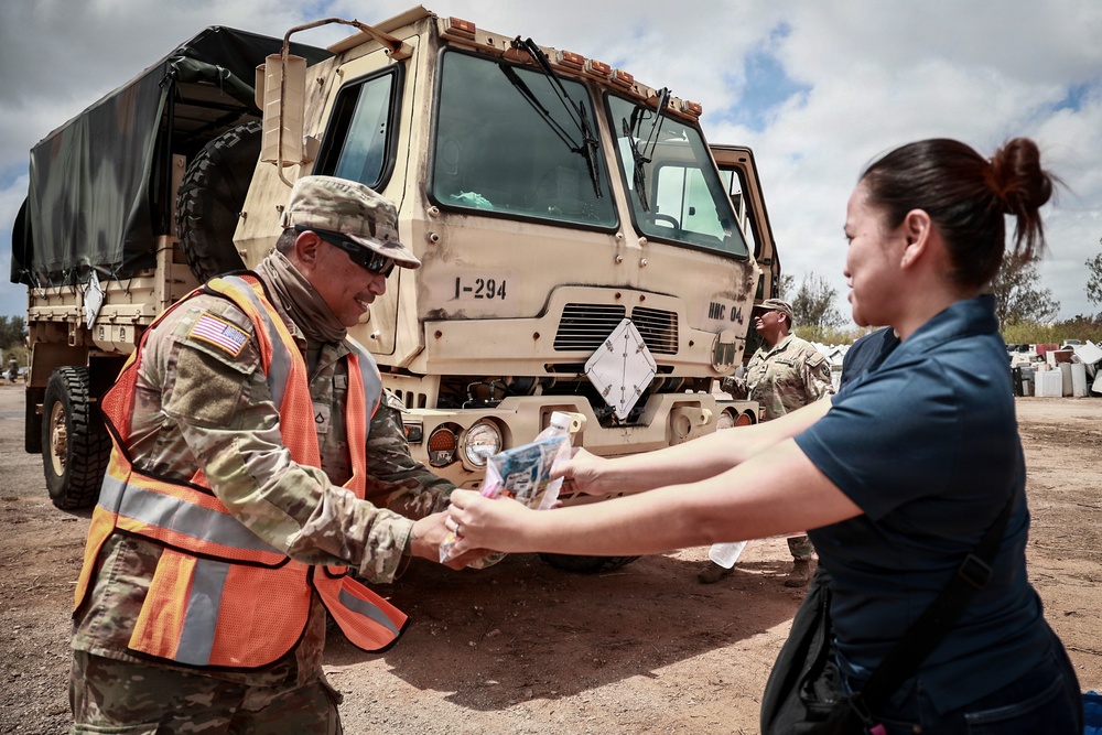Guam Guard responds to Typhoon Sinlaku