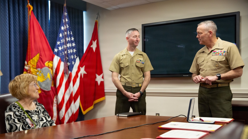 Lt. Col. Christopher A. Tchinski Retirement Ceremony