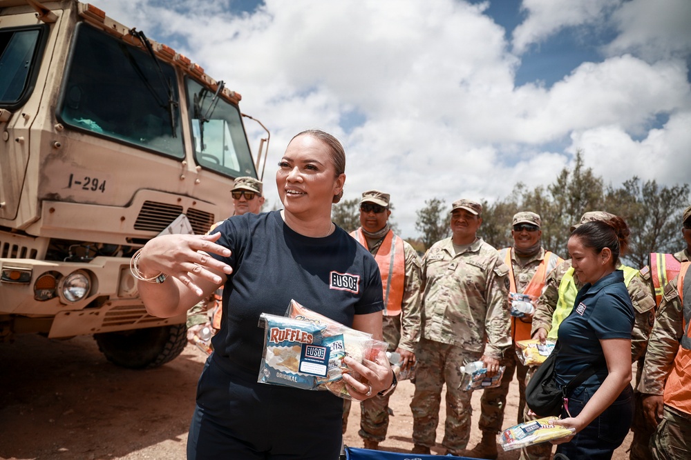 Guam Guard responds to Typhoon Sinlaku