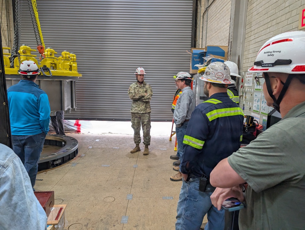 USACE Wilmington District commander visits Philpott Lake to assess landslide mitigation and powerhouse rehabilitation progress