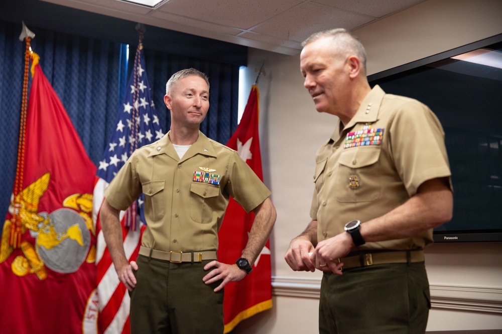 Lt. Col. Christopher A. Tchinski Retirement Ceremony