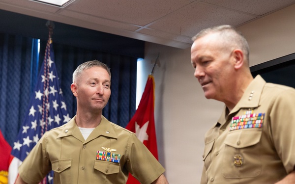 Lt. Col. Christopher A. Tchinski Retirement Ceremony