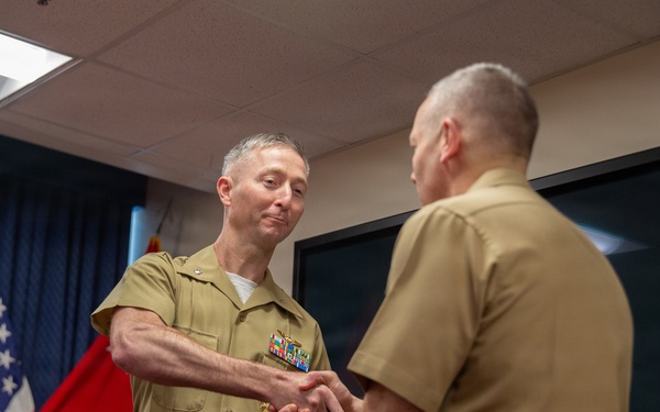 Lt. Col. Christopher A. Tchinski Retirement Ceremony