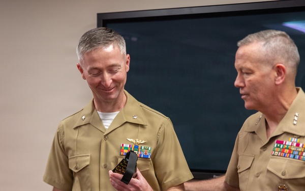 Lt. Col. Christopher A. Tchinski Retirement Ceremony