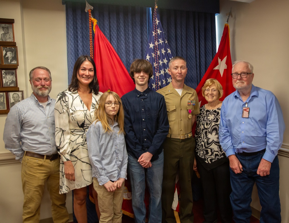 Lt. Col. Christopher A. Tchinski Retirement Ceremony
