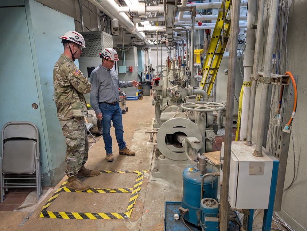 USACE Wilmington District commander visits Philpott Lake to assess landslide mitigation and powerhouse rehabilitation progress