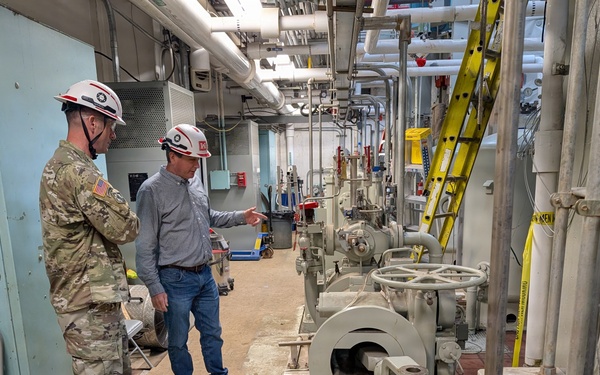USACE Wilmington District commander visits Philpott Lake to assess landslide mitigation and powerhouse rehabilitation progress
