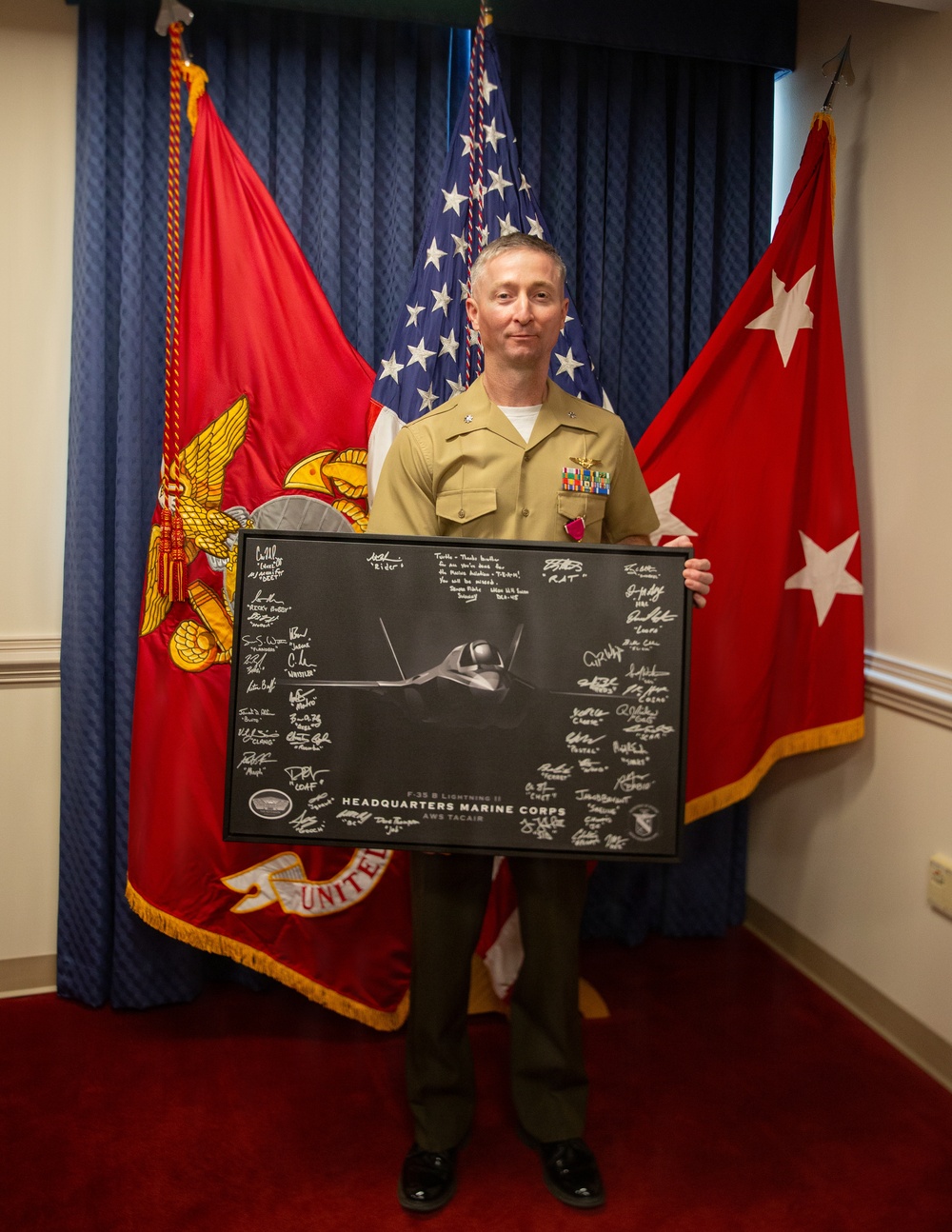 Lt. Col. Christopher A. Tchinski Retirement Ceremony
